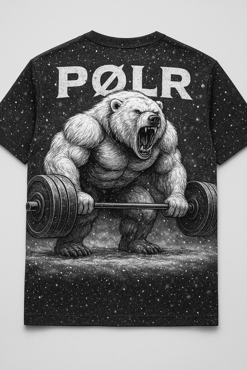 Oversized lifting shirt